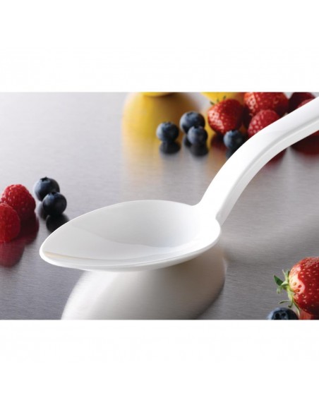 Matfer Exoglass Serving Spoon White 13"