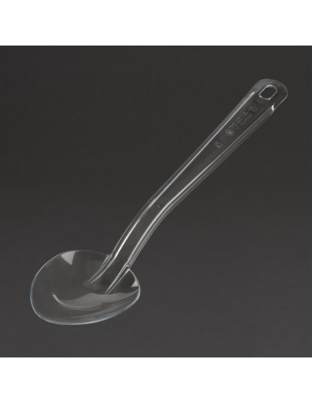 Matfer Exoglass Serving Spoon Clear 13"