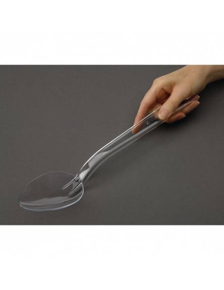 Matfer Exoglass Serving Spoon Clear 13"