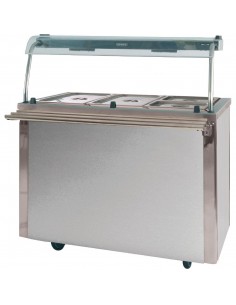 Moffat Versicarte Plus Hot Food Service Counter With Bain Marie VCBM3