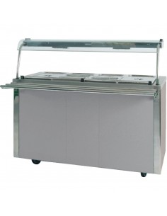 Moffat Versicarte Plus Hot Food Service Counter With Bain Marie VCBM4