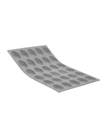 De Buyer DeBuyer Elastomoule Silicone Mould 30 Mini Madeleines 6