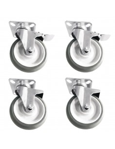 Buffalo Castors (set of 4)