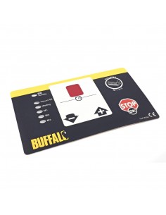 Buffalo Control Panel Adhesive Label for Buffalo Vac Pack Machine