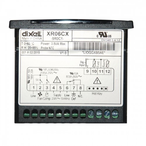 Polar Dixell Digital Controller ref XR06CX