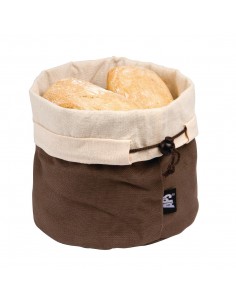 APS Brown and Beige Bread Basket