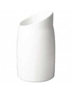 APS Casual Dressing Pot Melamine White 1Ltr