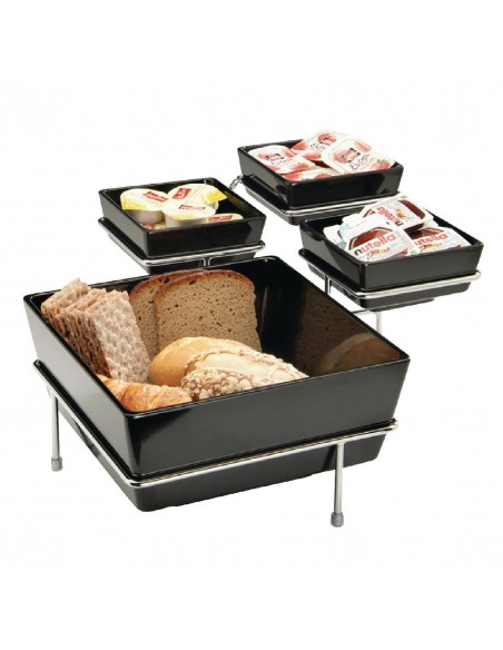 APS Float Black Square Bowl 4