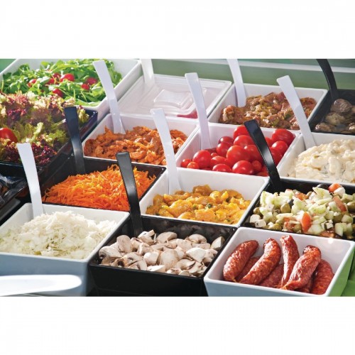 APS Float Black Square Bowl 7