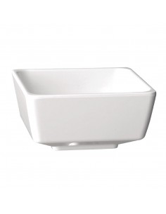 APS Float White Square Bowl 10