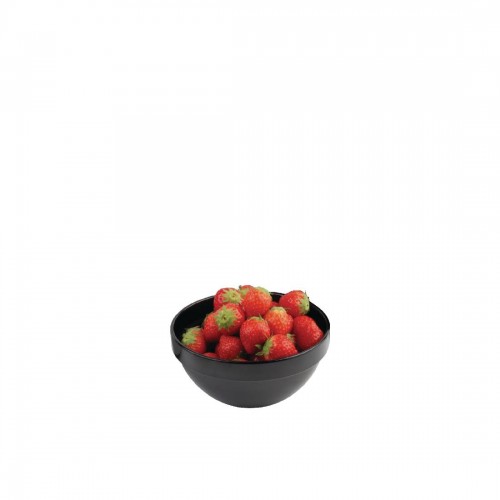 APS Frames Black 0.5Ltr Melamine Bowl