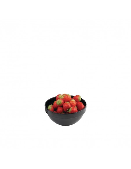 APS Frames Black 0.5Ltr Melamine Bowl