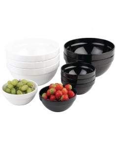 APS Frames White 2.5Ltr Melamine Bowl