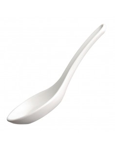 APS White Melamine Spoon