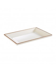APS Lagoon Rectangular Plate 214mm
