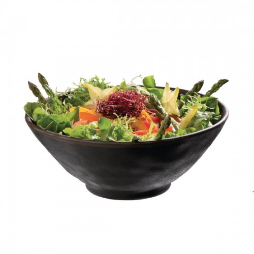 APS Marone Melamine Bowl Black 140mm