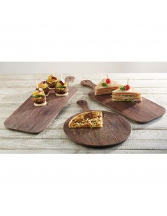 APS Oak Effect Round Handled Paddle Board 300mm 2