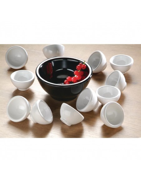 APS Pure Melamine White Round Bowl