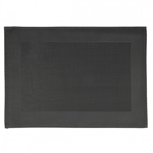 APS PVC Placemat Fine Band Frame Black