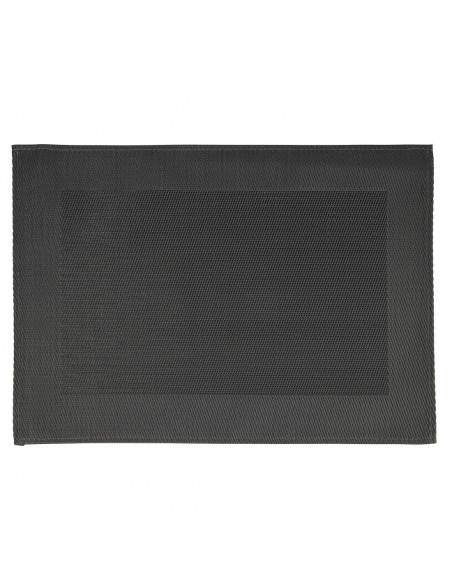 APS PVC Placemat Fine Band Frame Black