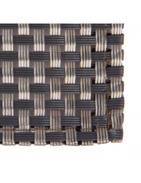 APS PVC placemat Silver And Grey