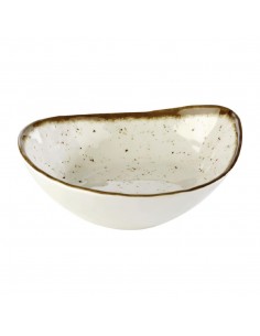 APS Stone Art Oval Bowl 230mm length