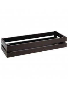 APS Superbox Buffet Crate Black GN2/4