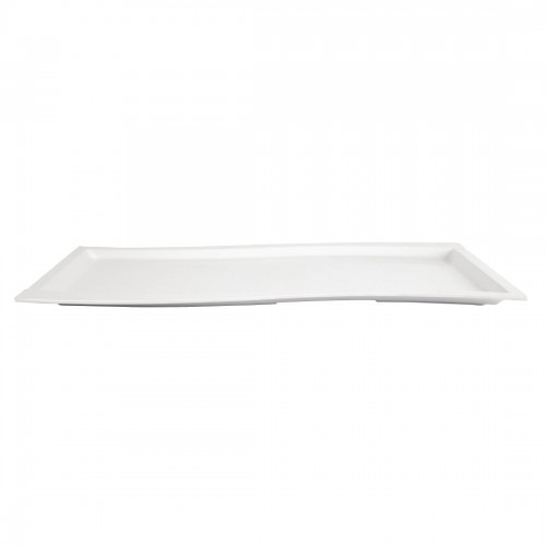 APS Wave Melamine Platter White GN 1/1