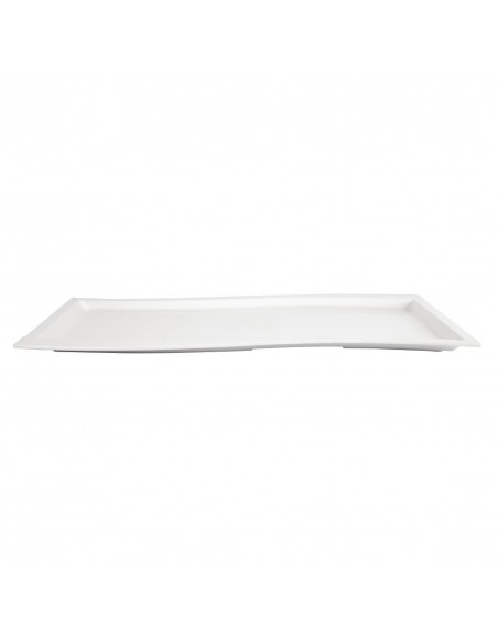 APS Wave Melamine Platter White GN 1/1