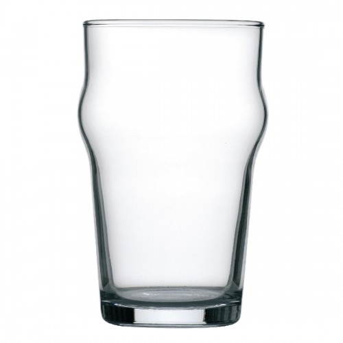 Arcoroc Nonic Beer Glasses 285ml CE Marked