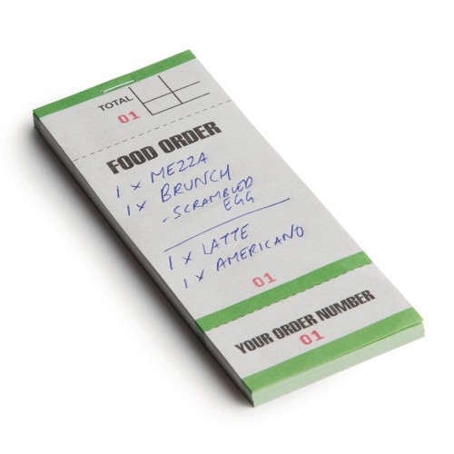 Bar Food Order Pad