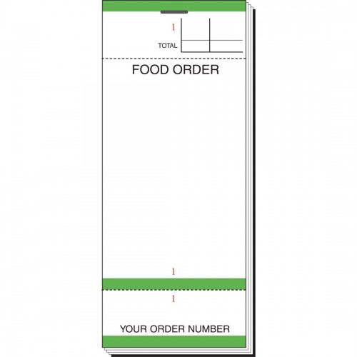 Bar Food Order Pad