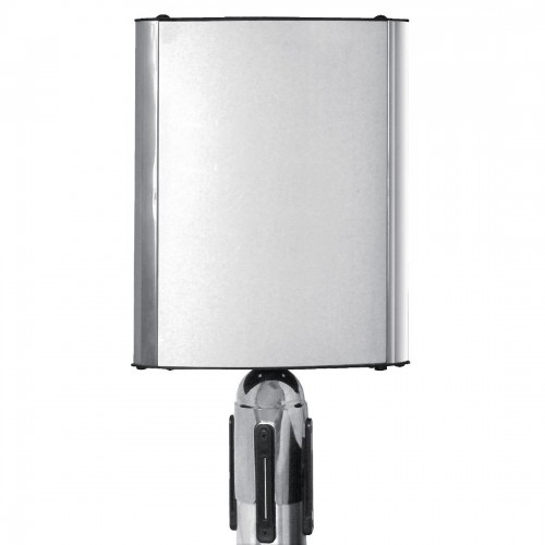 Barrier Post Sign Frame