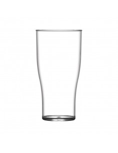 Polycarbonate Nucleated Beer Glasses 285ml CE Marked