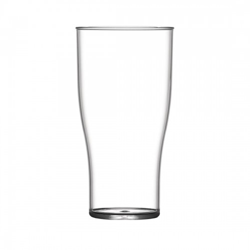Polycarbonate Nucleated Beer Glasses 285ml CE Marked