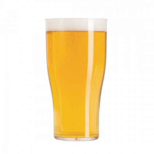 Polycarbonate Nucleated Beer Glasses 570ml CE Marked