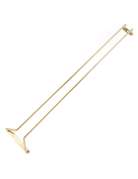 Brass Wine Glass Rack 24in