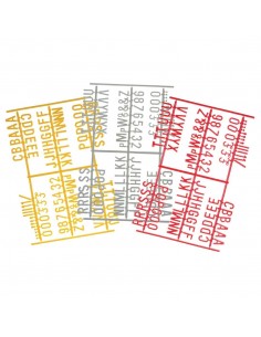 Beaumont Peg Board 20mm Letters 540 Characters Yellow 2