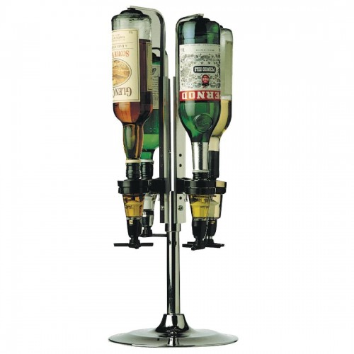 Rotary 4 Bottle Stand