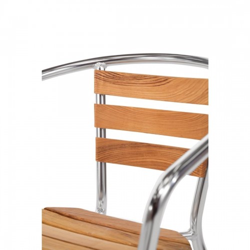 Aluminium and Ash Chair 730mm (Pack of 4)