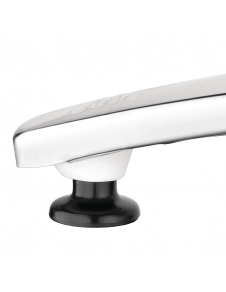 Bolero Aluminium Twin Leg Table Base