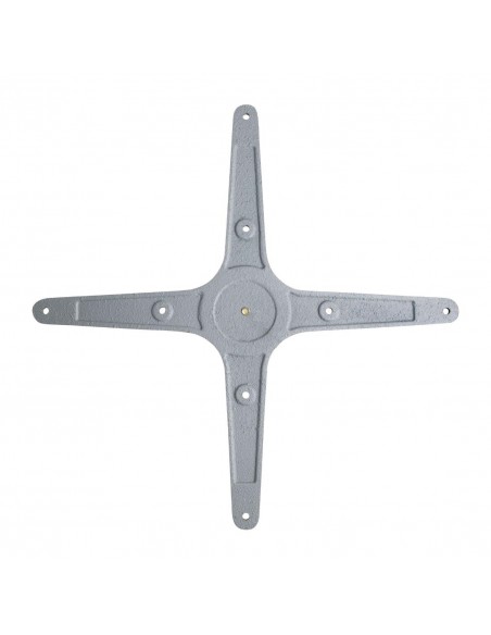 Bolero Aluminium Twin Leg Table Base