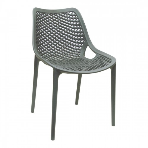 Bolero Anthracite PP Mesh Side Chair (Pack of 4)