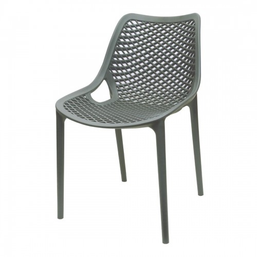 Bolero Anthracite PP Mesh Side Chair (Pack of 4)