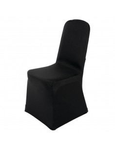 Bolero Banquet Chair Cover Black 2