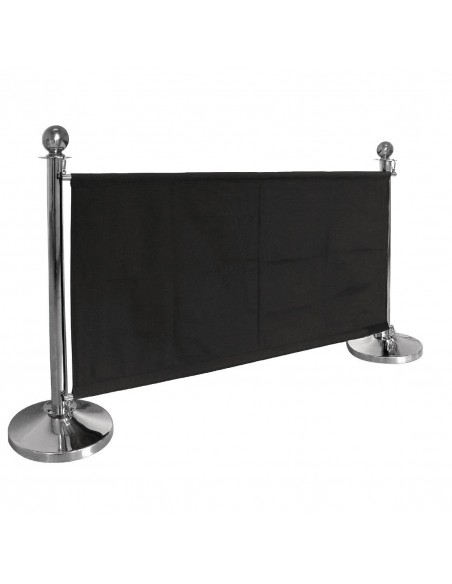 Bolero Black Canvas Barrier