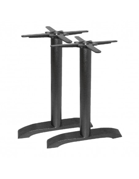 Bolero Cast Iron Twin Leg Table Base