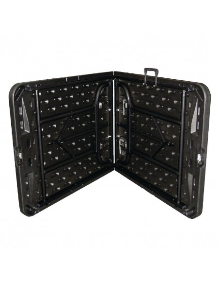 Centre Folding Utility Table 6ft Black