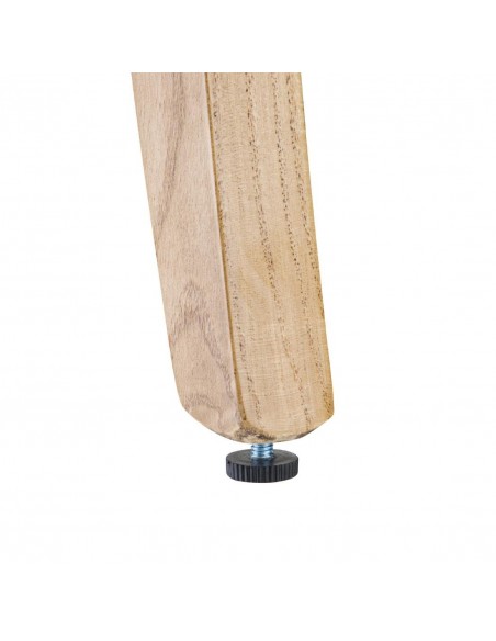 Bolero Chiswick Button Dining Chairs French Grey (Pack of 2)