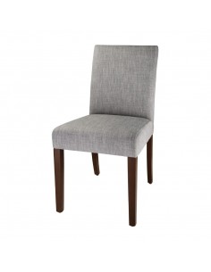 Bolero Chiswick Dining Chairs Charcoal Grey (Pack of 2)